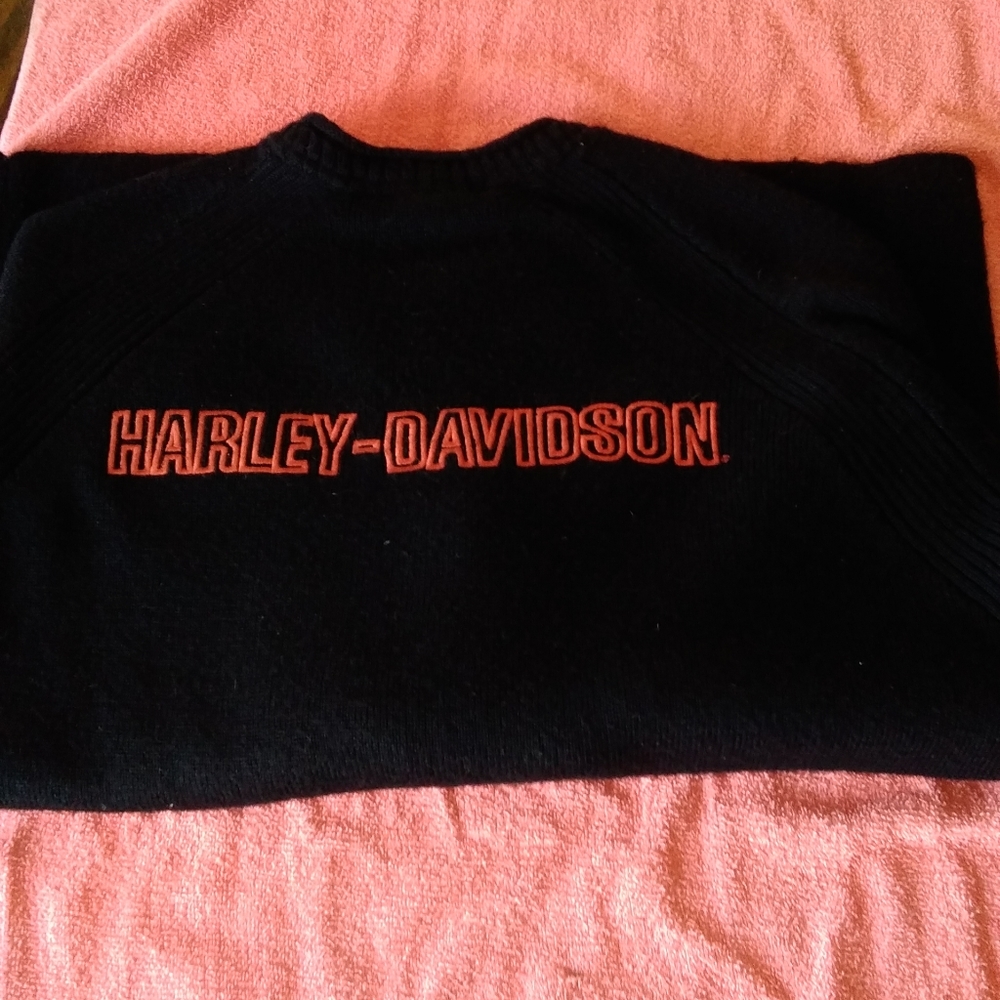 Harley sweater black large